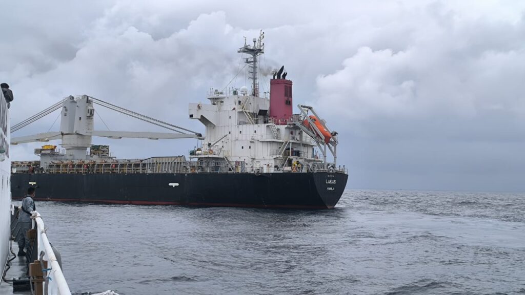 Bakamla RI Tangkap Kapal Berbendera Filipina di Perairan Gorontalo