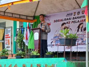 Sosialisasi di Pulau Buluh, Dirbinmas Polda Kepri: Hasil Penelitian Narkoba Bisa Merusak Segala Hal
