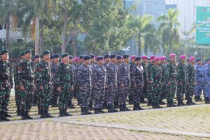 Danlantamal IV Batam Hadiri Upacara Hari Perhubungan Nasional 2024