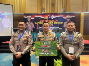 Ditlantas Polda Kepri Raih Juara I Zona C Capaian Penerimaan PNBP Terbaik 2024