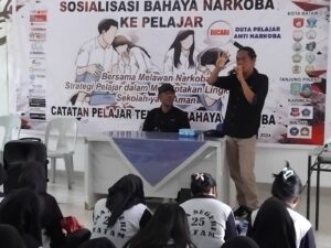 JMSI Kepri Edukasi SMAN 25 Batam tentang Bahaya Narkoba