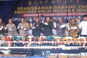 Tingkatkan Pengawasan, Bea Cukai Batam Musnahkan BMN Senilai Rp 16,4 Miliar