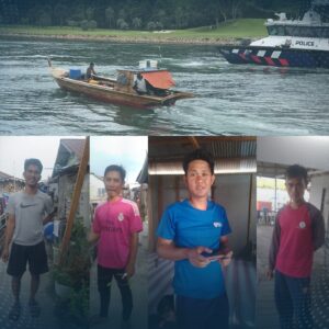 Lantamal IV Batam Berhasil Pulangkan 4 Nelayan Yang Ditangkap Police Singapura 