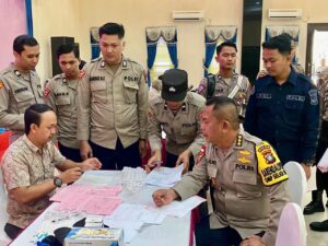 Personil Satgas OMP 2024 Jalani Pemeriksaan Kesehatan 