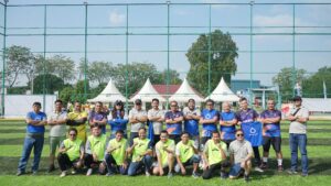 BP Batam Resmikan Lapangan Mini Soccer Berstandard FIFA