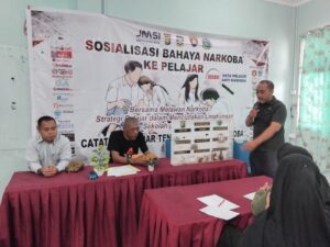 Sosialisasi Bahaya Narkoba Disambut Antusias SMAN 14 Batam, Siswa: Narkoba No, Prestasi Yes!