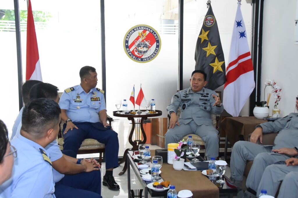 Bakamla RI Terima Kunjungan Perwira Tinggi Philippine Coast Guard