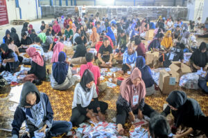 Hari ke 3, KPU Batam Selesaikan 525.178 Surat Suara Pilkada 2024