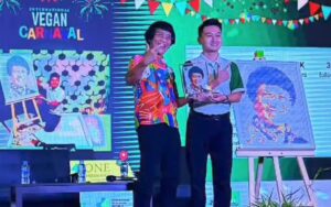 Seniman Rubik Batam Habiskan Satu Bulan Untuk Lukis Wajah Kak Seto