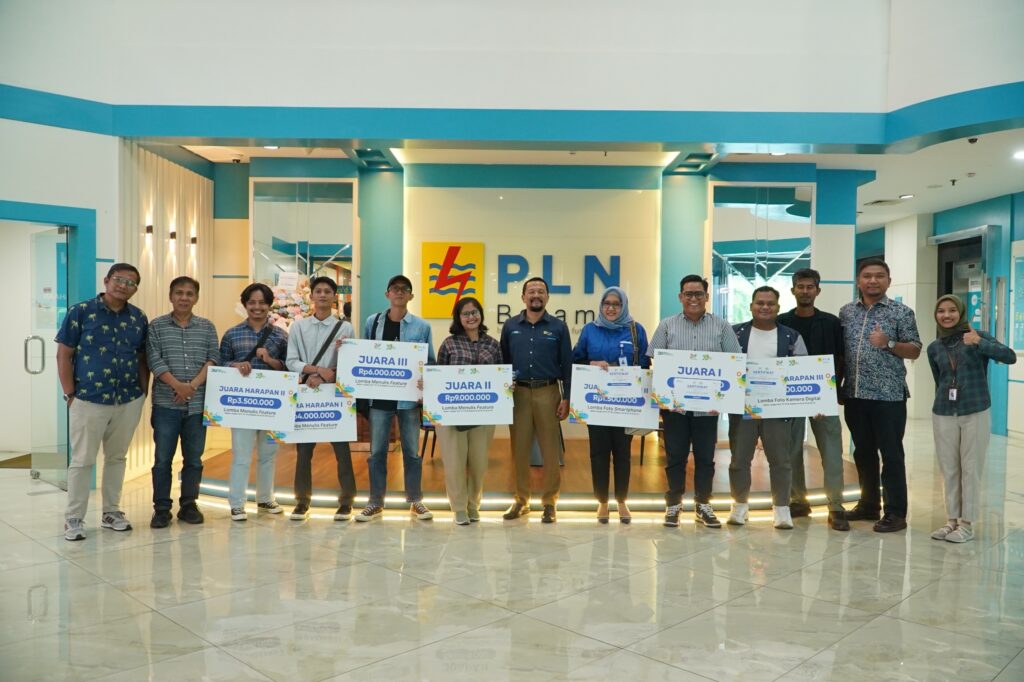 Bersempena Hari Pahlawan, PLN Batam Serahkan Hadiah Lomba Menulis Feature dan Foto Nasional