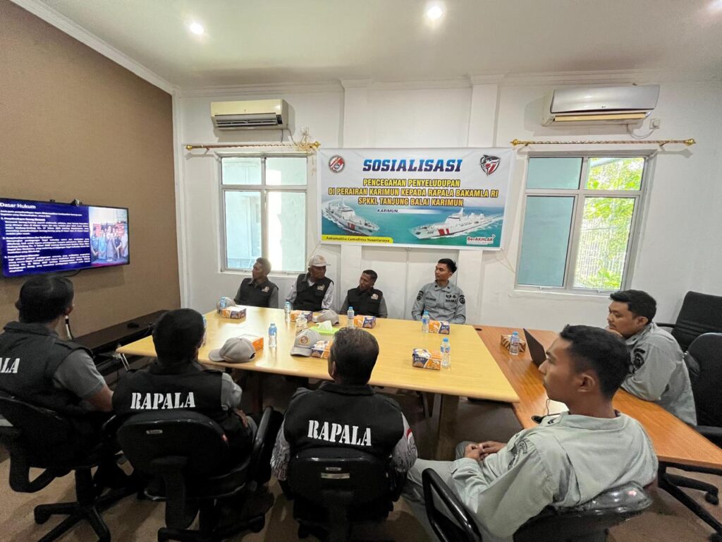 Bakamla RI Kembali Gelar Sosialisasi Pencegahan Penyelundupan di TBK