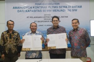 PLN Batam Terus Tambah Kapasitas Pembangkit untuk Ketahanan Energi Batam