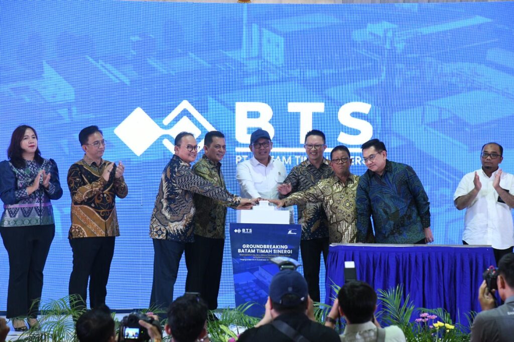 Kepri Dapat Perhatian Khusus Pusat Lewat Groundbreaking Pabrik Hilirisasi Timah
