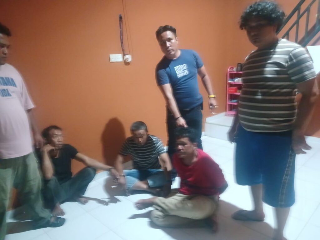 Dua Pelaku Curat Diringkus Polsek Sei Beduk Usai Bobol Rumah Warga