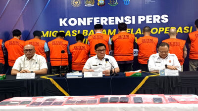 DPRD Kepri Apresiasi Penindakan 13 WNA, Lik Khai: Segera Deportasi Jangan Nego-Nego