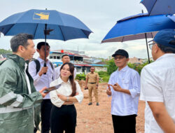 Kepala BP Batam dan Wakil Kepala BP Batam Tinjau Penataan Sungai Baloi Indah