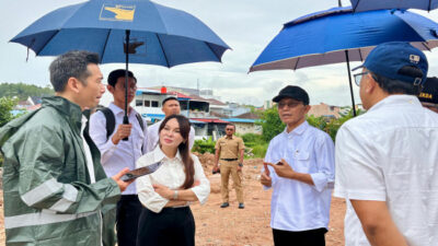 Kepala BP Batam dan Wakil Kepala BP Batam Tinjau Penataan Sungai Baloi Indah