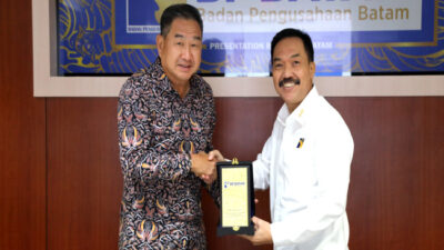 BP Batam Terima Kunjungan Evergreen Marine (Asia) Pte. Ltd.