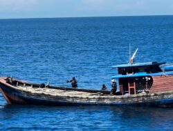 Bakamla RI Gagalkan Dugaan Penyelundupan Pasir Timah di Lingga