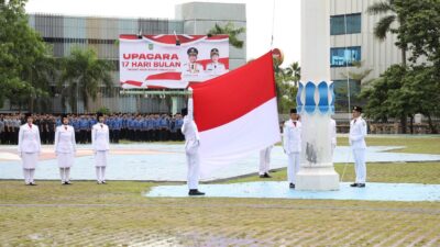 Begini Pesan Amsakar di Upacara Bendera 17 Hari Bulan
