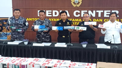 Haboh Truk TNI AL Diamankan Bawa Rokok Ilegal di Punggur, Begini Penjelasan Bea Cukai Batam