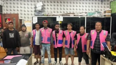 Berantas Premanisme, Polresta Batam Ciduk 8 Jukir Liar Yang Meresahkan Warga