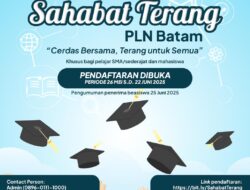 PLN Batam Hadirkan Beasiswa Sahabat Terang: Cerdas Bersama, Terang untuk Semua