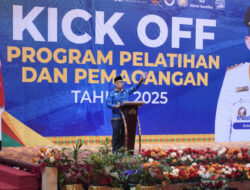 Wagub Kepri Buka Kick Off Pelatihan dan Pemagangan 2025, Serahkan Akreditasi 9 LPK