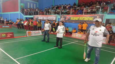 Turnamen Badminton HUT Bhayangkara Polda Kepri Akan Bertanding di Mall Batam