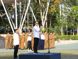 Amsakar dan Li Claudia Dorong Pegawai Tingkatkan Kinerja dan Layanan Kepada Masyarakat