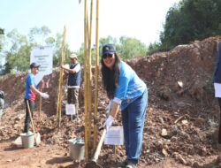 Lestarikan Lingkungan, BP Batam dan PT TDK Tanam 200 Pohon Bambu