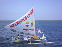 Ika Unhas Sambut Tim Ekspedisi Pelayaran Unhas Setelah 39 Melintasi Samudra