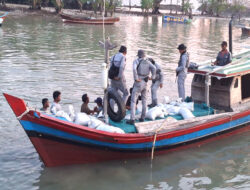 Bakamla RI Bongkar Praktik Ilegal Kolektor Pasir Timah di Babel