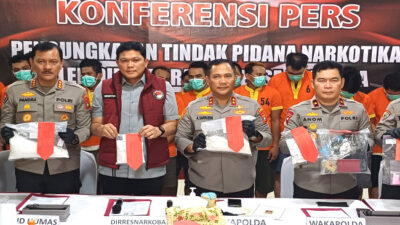 Praktik Londry Sabu Dibongkar Polisi di Pemukiman Batam, Dua Orang Diciduk