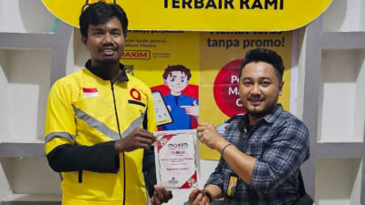 Maxim Indonesia Luncurkan Program Mitra Driver Terbaik Di Tanjung Balai Karimun