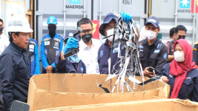 Ternyata Bea Cukai Batam dan KLHK Tindak 74 Kontainer Limbah B3, 61 Sudah Diperiksa