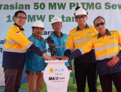 PLN Batam dan Maxpower Indonesia Resmikan Pengoperasian 50 MW PLTMG
