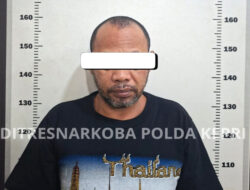 Pria di Batam Dibekuk Ditresnarkoba dengan 100 Gram Sabu Dalam Hotel