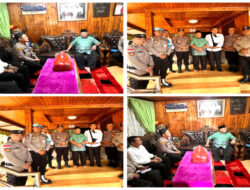 Kapolsek Baru Siantan Sambangi Ketua LAM Anambas, Perkuat Sinergi Kamtibmas Berbasis Adat