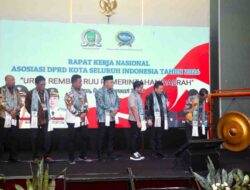 Rakernas Adeksi 2026 Resmi Dibuka, Ketua DPRD Apresiasi Dewan Kota se-Indonesia Hadir di Batam