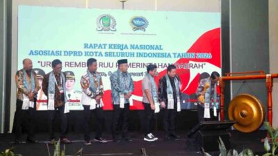 Rakernas Adeksi 2026 Resmi Dibuka, Ketua DPRD Apresiasi Dewan Kota se-Indonesia Hadir di Batam