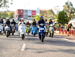 Amsakar Achmad dan Li Claudia Bangun Kebersamaan Lewat Salam Satu Aspal
