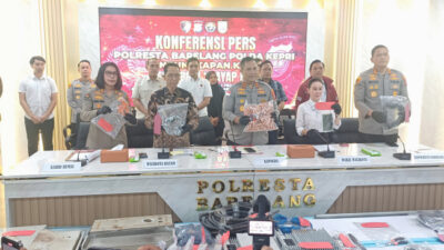 Rayap Besi Traffic Light Dibekuk Polisi di Batam, Aksinya Bikin Lalu Lintas Lumpuh