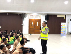 Pesan Keselamatan Berkendara, Ditlantas Polda Kepri Edukasi Siswa di Batam 