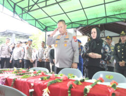 Polda Kepri Lepas Alm Ipda Supriadi Joker, Sosok Polisi Humanis Yang Telah Pergi