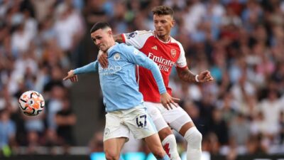 Arsenal Takluk 2-1 Dikandang Man City, Perebutan Gelar Premier League Kian Sengit