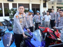 Polresta Barelang Amankan 102 Kendaraan Ikut Balap Liar di Batam