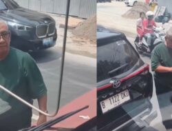 Beredar Pemilik Avanza Berstiker ‘TNI AL’ Tetiba Pepet Bus TJ di Kemang Jaksel, Dinilai Hanya Cari Perhatian Pengguna Jalan