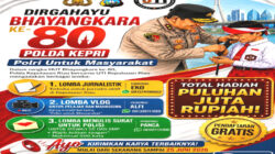 Sambut HUT Bhayangkara ke-80, Polda Kepri dan IJTI Gelar Perlombaan Berhadiah Puluhan Juta