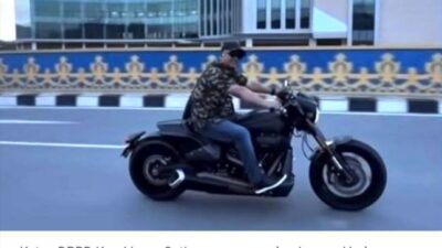 Ketua DPRD Kepri Pamer Moge Tanpa Helm di Jalan Raya Batam, Netizen: Isi Dompet Tak Singkron Dengan Isi Kepala